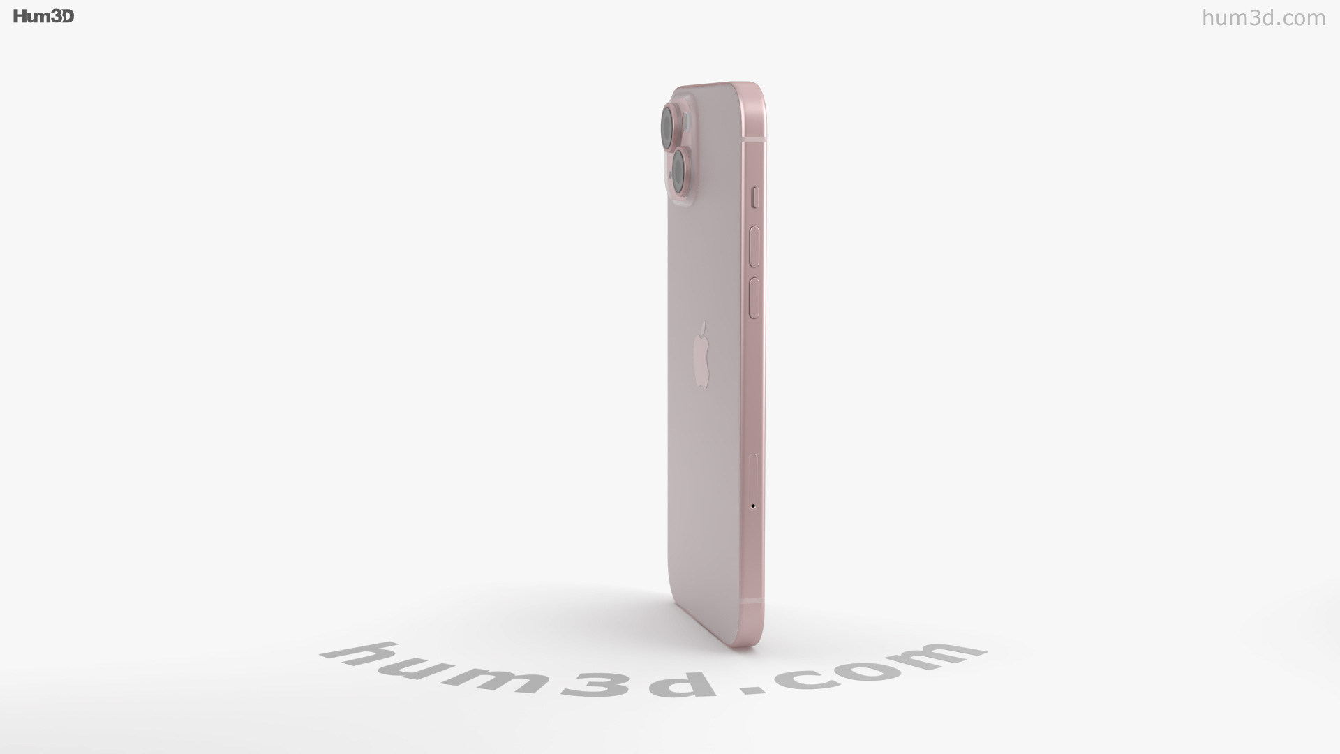 Vista 360 del modelo 3D de Apple iPhone 13 Pink - Tienda 3DModels