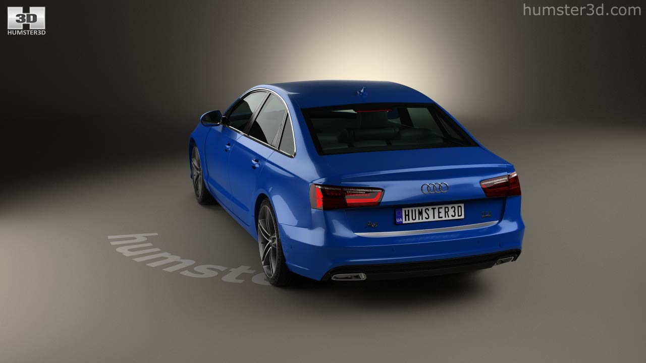 Audi A6 (C7) avant 2018 Modèle 3D