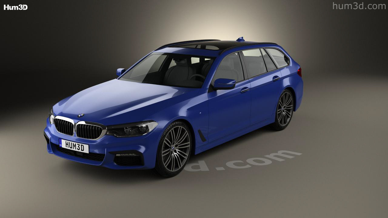 BMW 5-series Touring G31 2021 - Buy Royalty Free 3D model by SQUIR3D  (@SQUIR3D) [0385cb6]