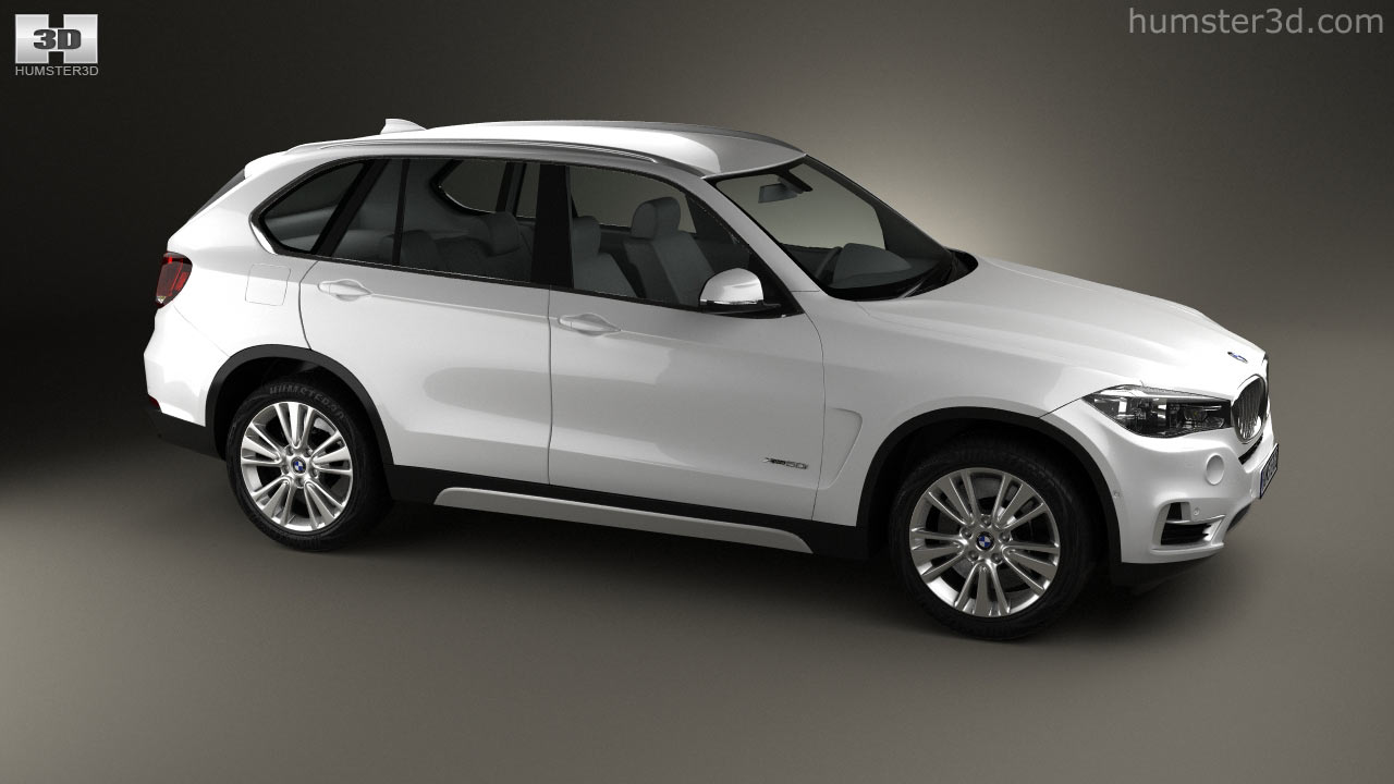360 view of BMW X5 (F15) 2017 3D model - 3DModels store