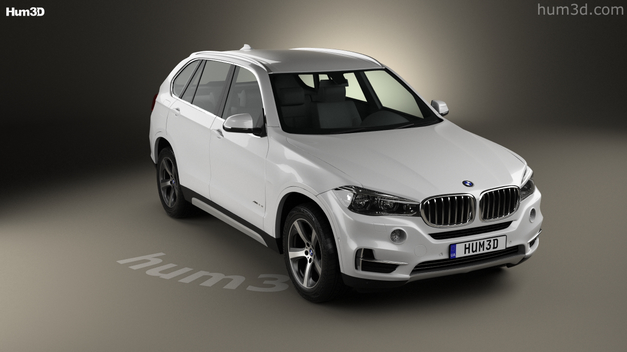 360 view of BMW X5 (F15) e 2017 3D model - 3DModels store