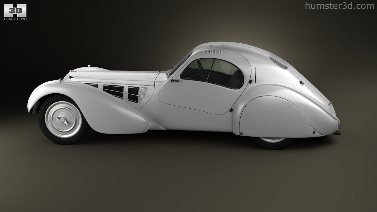 Bugatti Type 57sc Atlantic 1936 360도 3d 모델 3dmodels 5046