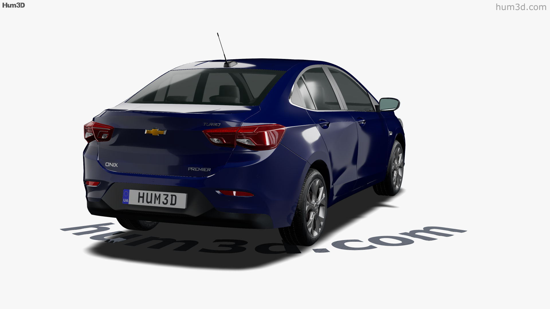 360 vista de Chevrolet Onix Premier hatchback 2023 modelo 3D - loja 3DModels