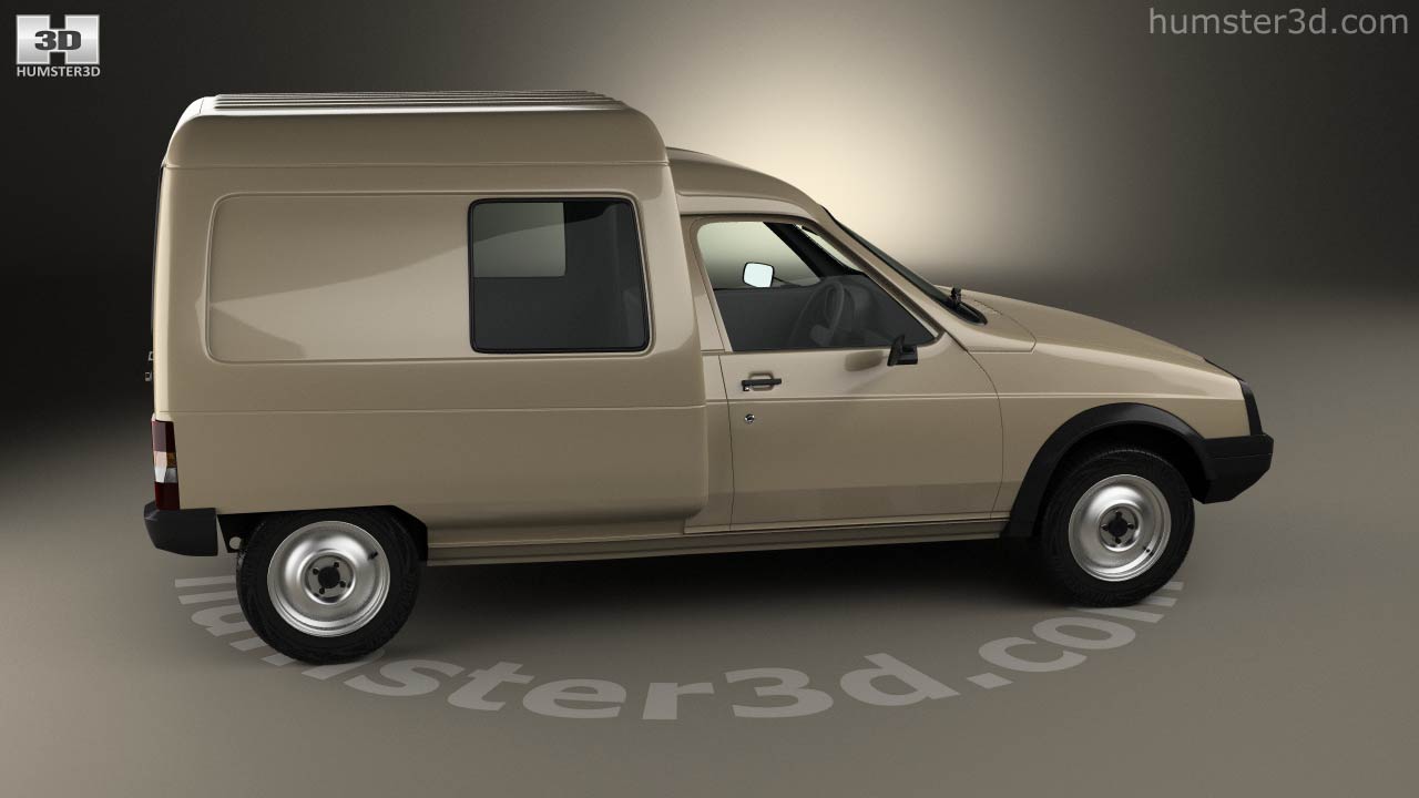 Citroën C15 - Buy Royalty Free 3D model by MaximePages (@pagesm) [62e4fcf]