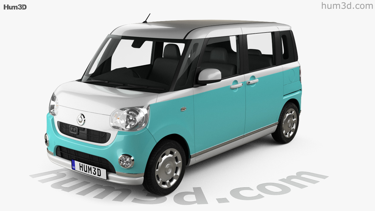 360 View Of Daihatsu Move Canbus 2020 3d Model 3dmodels Store