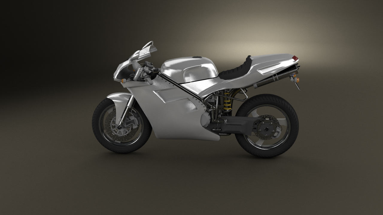 Ducati 748 Motos Desportivas 2004 3D model - Baixar Veículos no