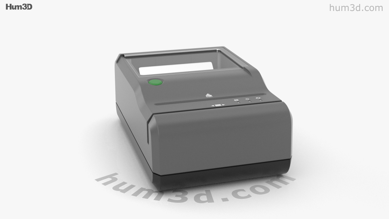 360 view of e seek m280 id reader 3d model 3dmodels store