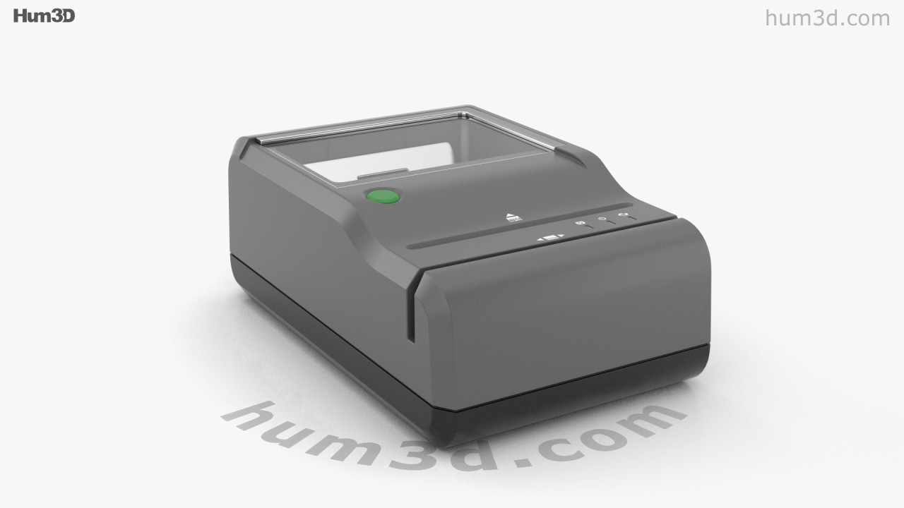 360 view of e seek m280 id reader 3d model 3dmodels store