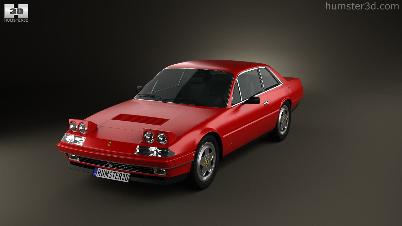 Ferrari 412 1985 3Dモデルの360ビュー-3DModelsストア