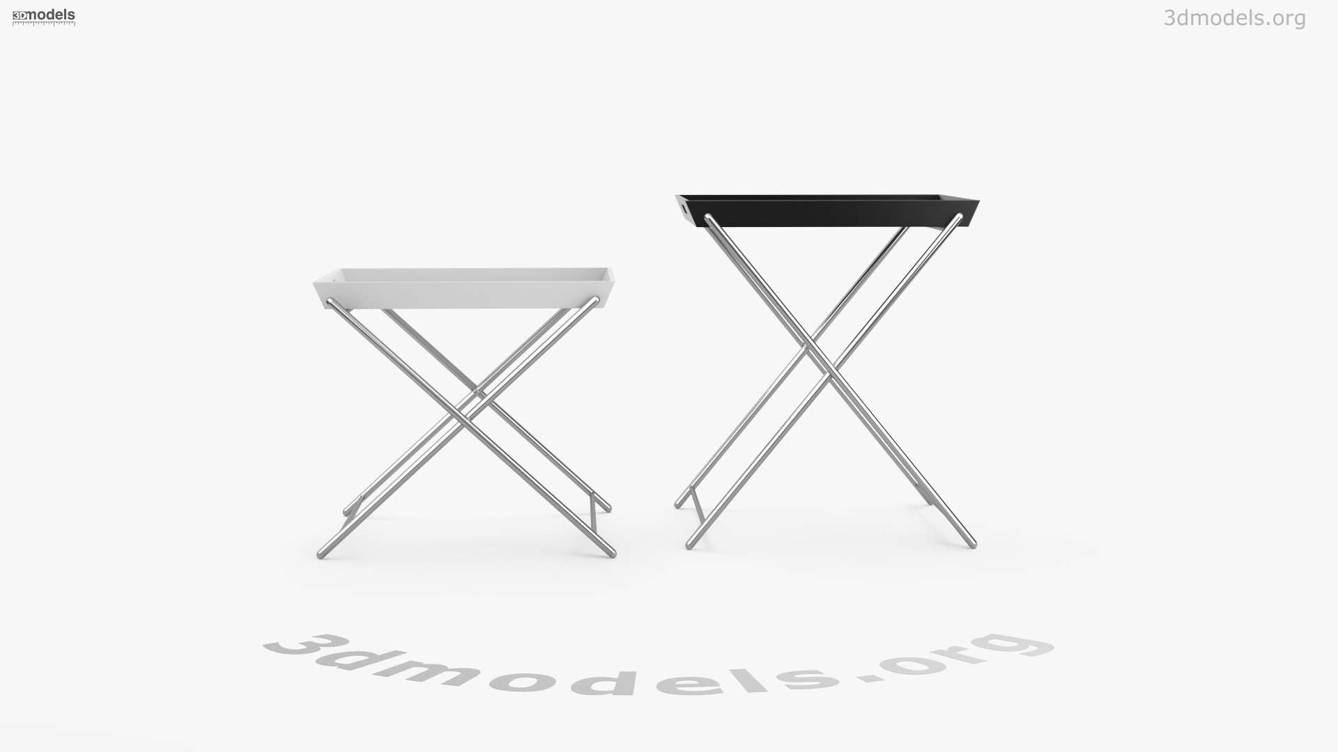 360 View Of Adentro Miami Side Table By Marco Zanuso 3D Model 360 view of adentro miami side table by marco zanuso 3d model