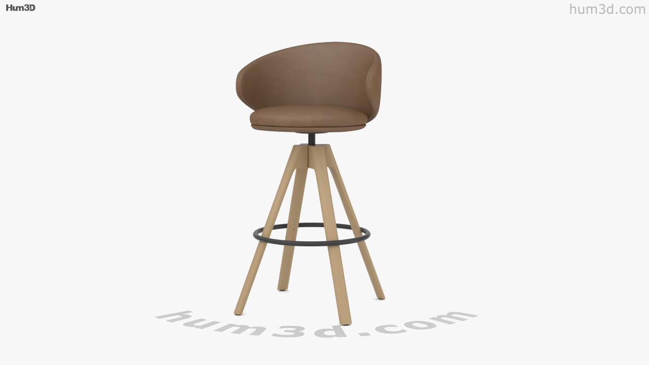 Louis Vuitton Blossom Stool 3D model - Download Furniture on