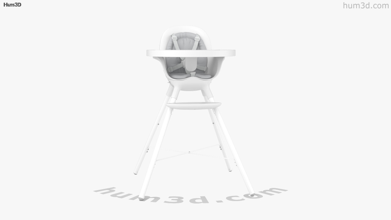 360 view of Boon Grub Chair 3D model - 3DModels store