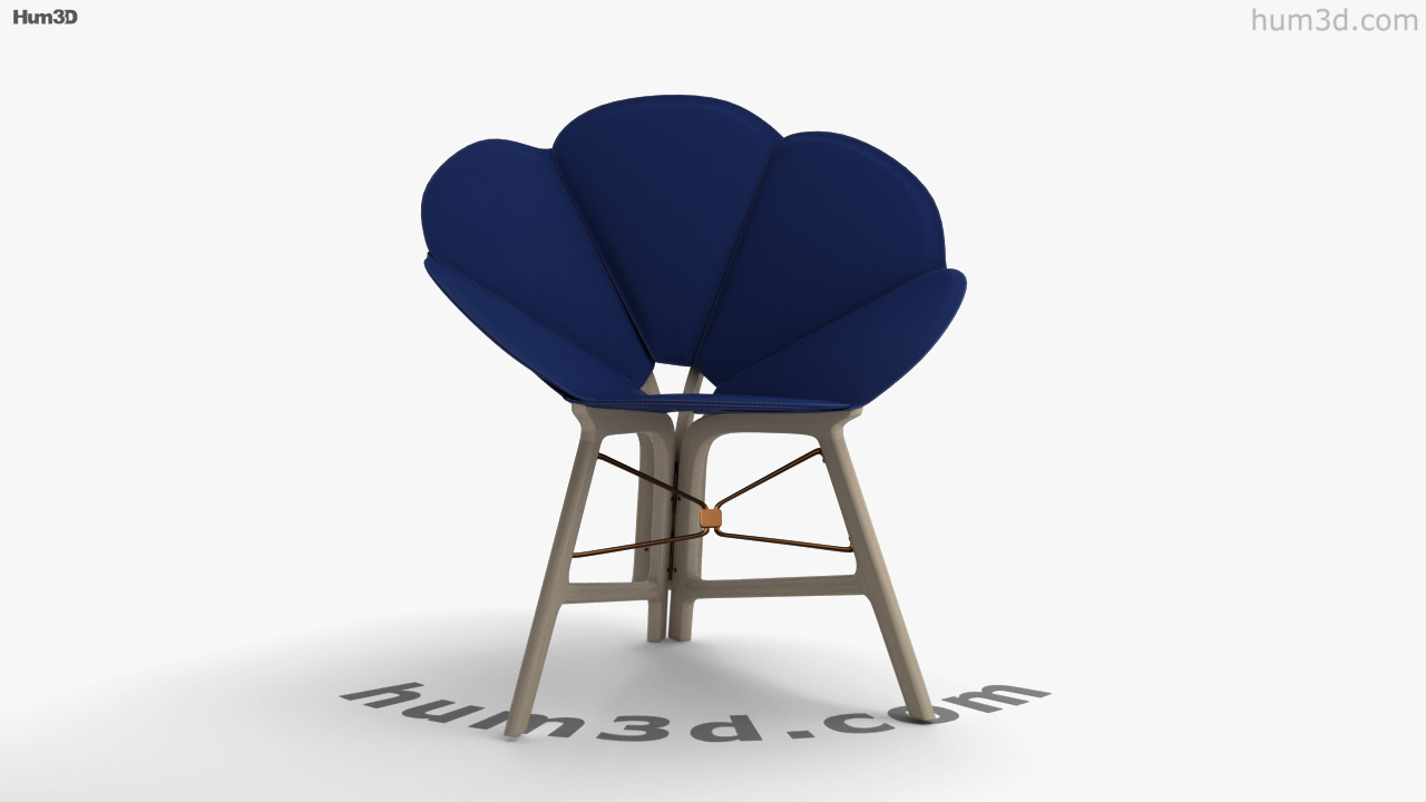 360 view of Louis Vuitton Concertina Chair 3D model