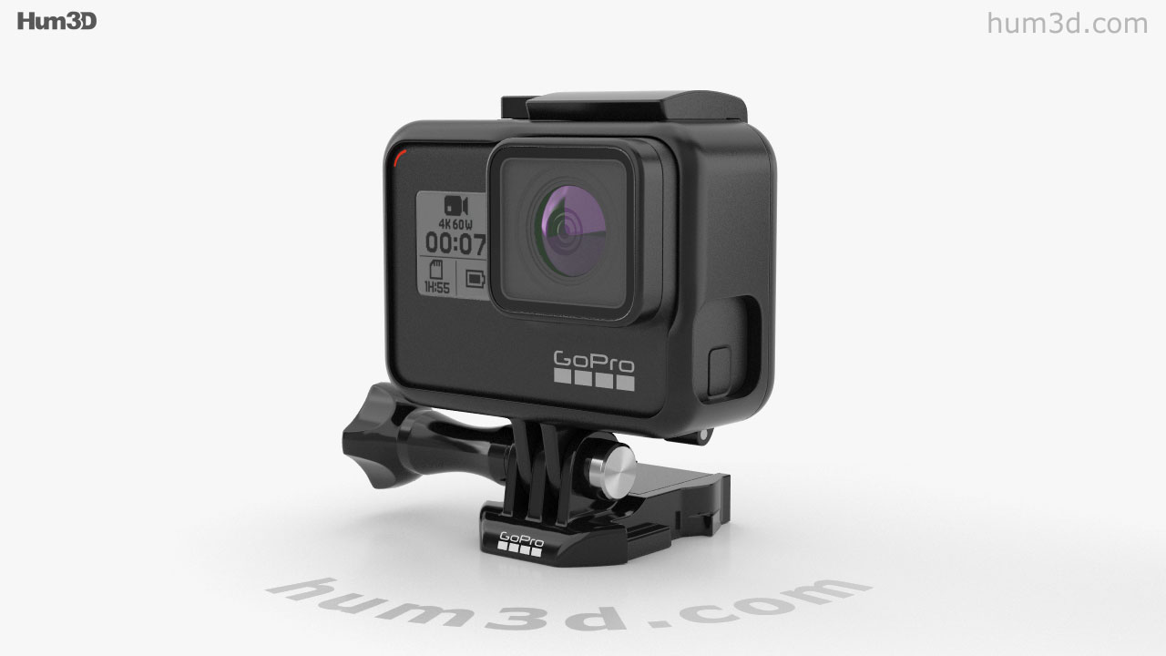 360 view of GoPro HERO7 3D model