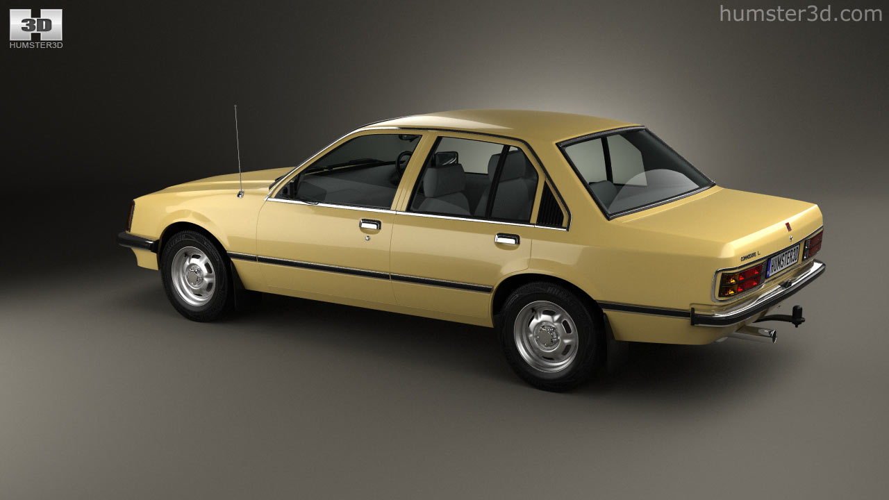 360 view of Holden Commodore 1980 3D model - 3DModels store