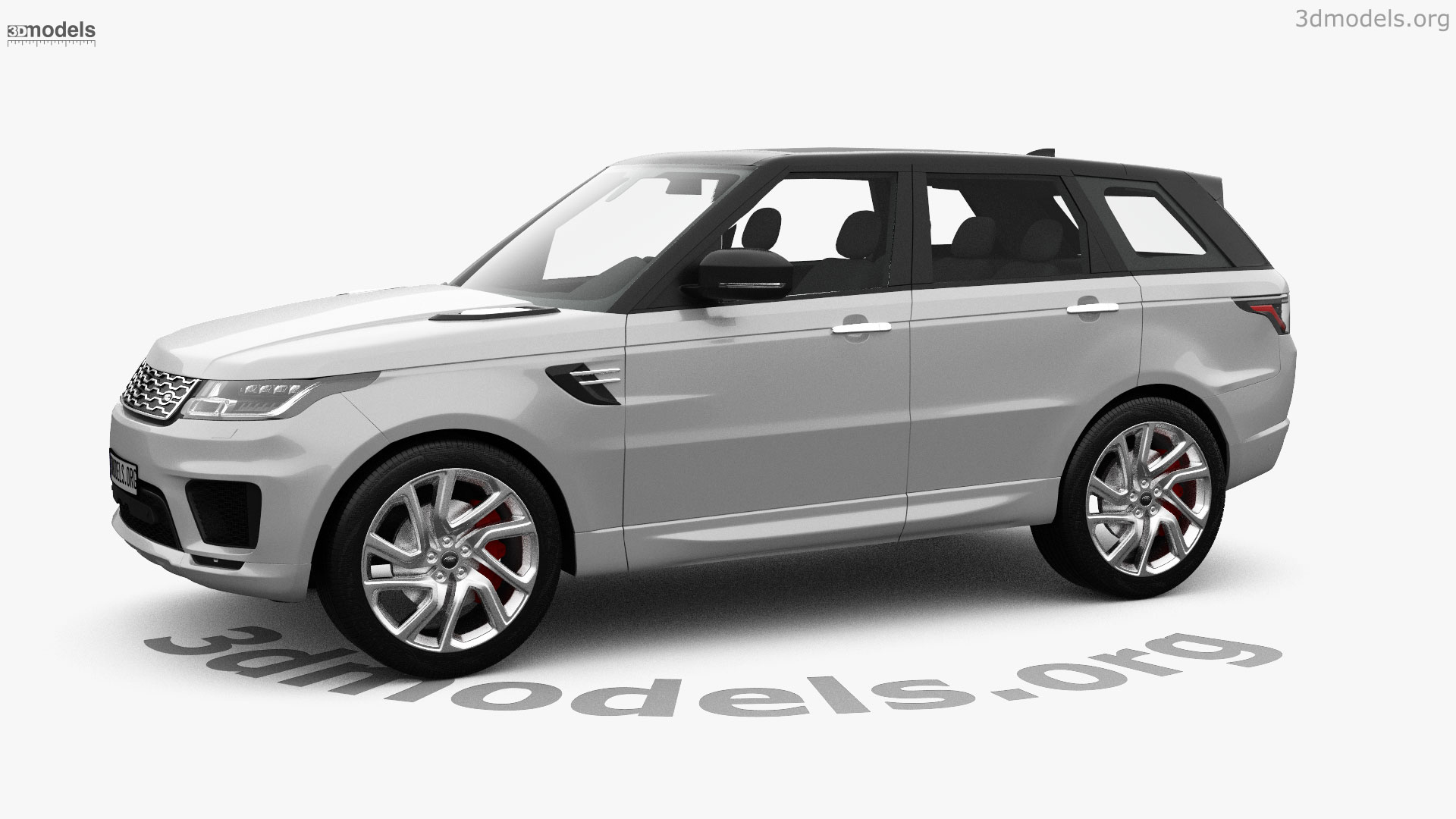360 view of Land Rover Range Rover Sport Autobiography 2017 3D model ...