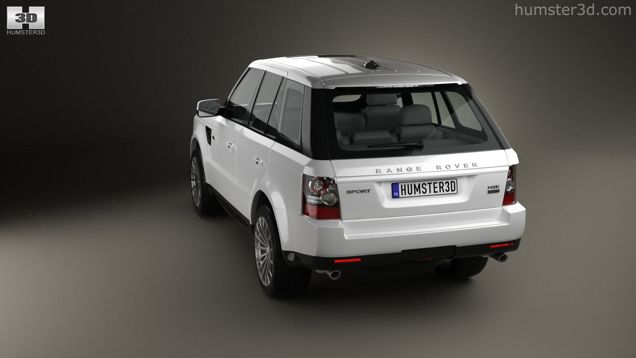 360 view of Land Rover Range Rover Sport 2013 3D model - 3DModels store
