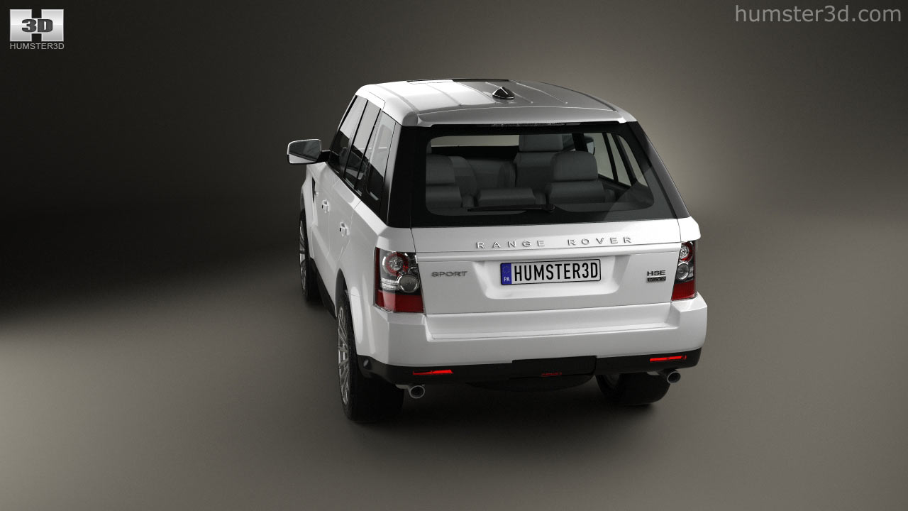 360 view of Land Rover Range Rover Sport 2013 3D model - 3DModels store