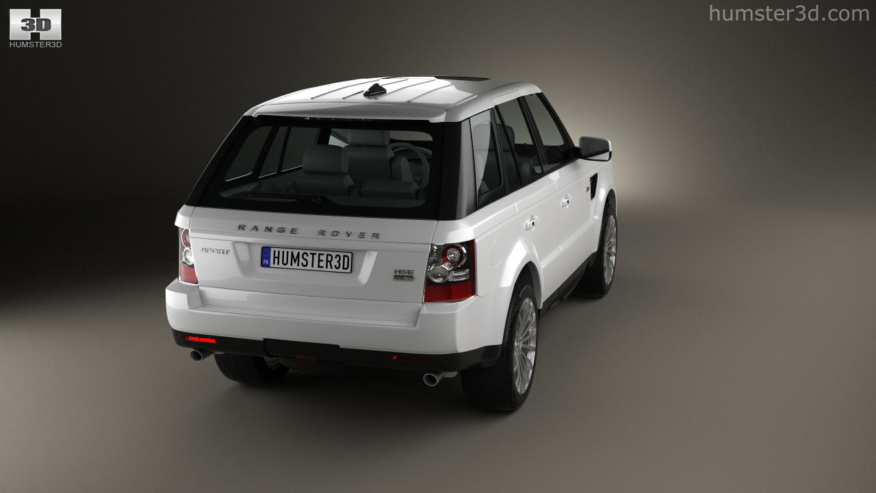 360 view of Land Rover Range Rover Sport 2013 3D model - 3DModels store