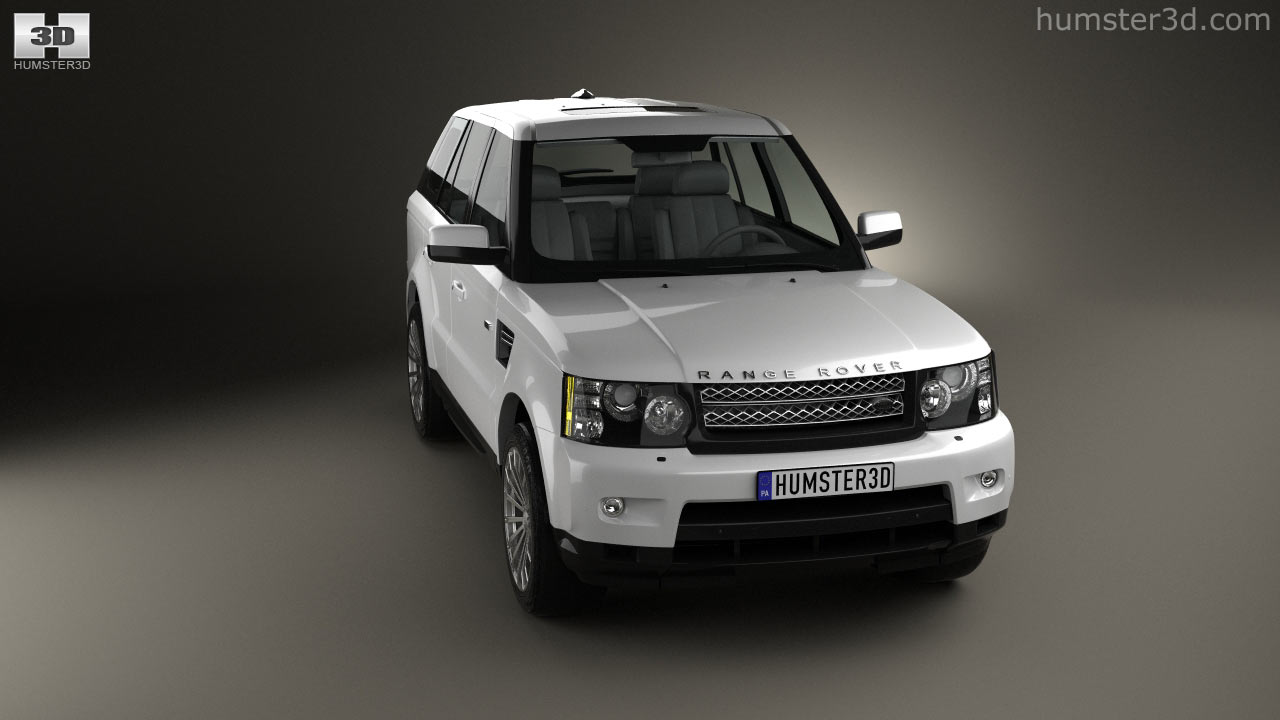 360 view of Land Rover Range Rover Sport 2013 3D model - 3DModels store