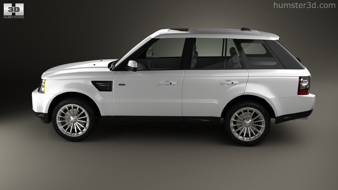 360 view of Land Rover Range Rover Sport 2013 3D model - 3DModels store