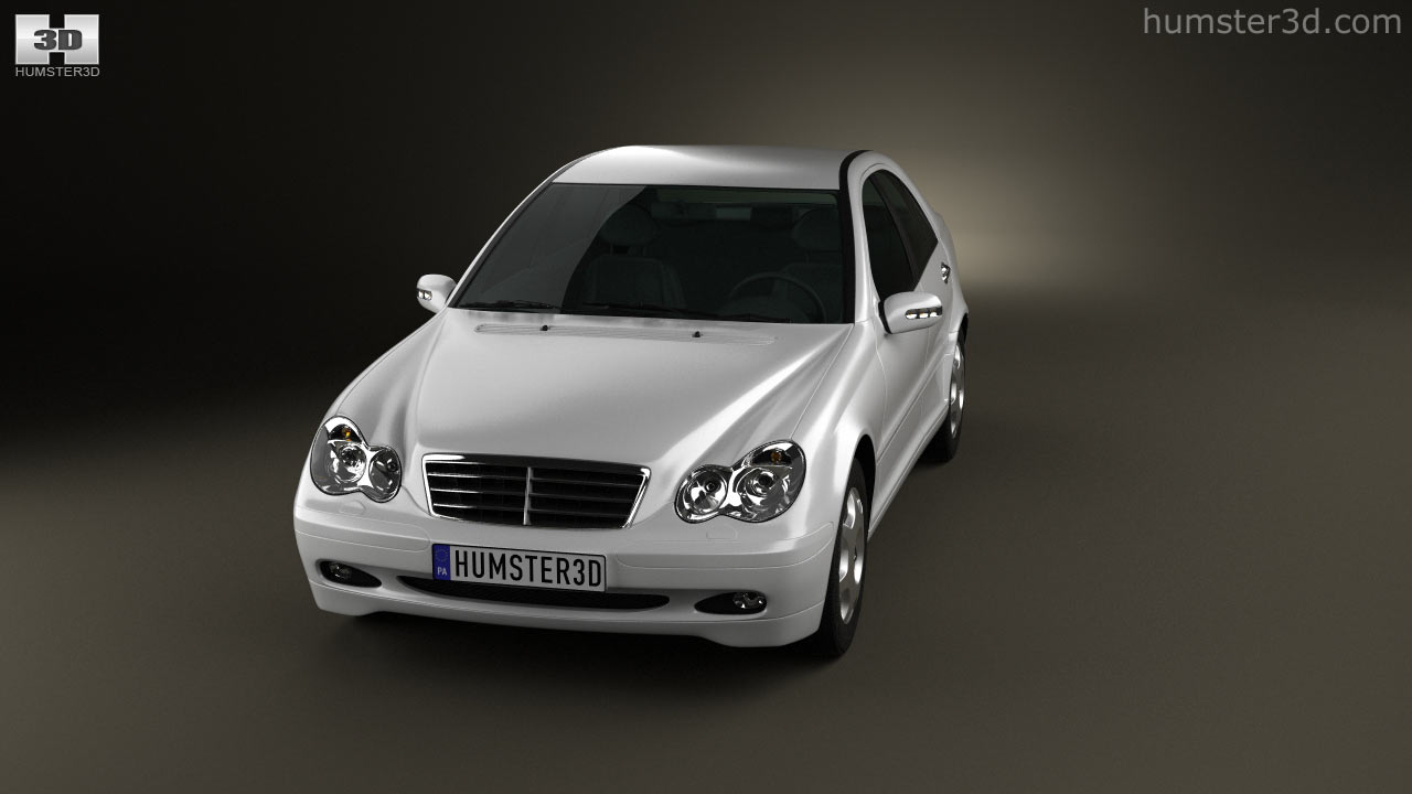 Mercedes-Benz C-Class W203 2006 3D Model by arkviz