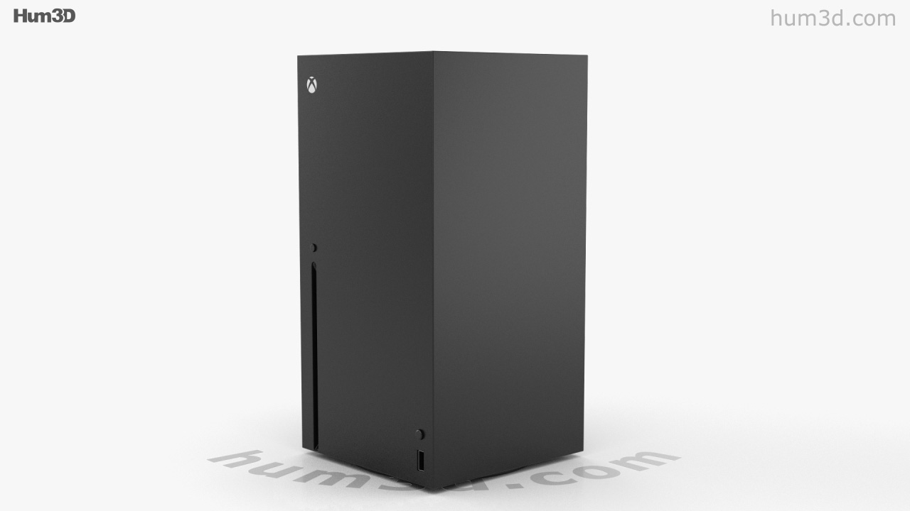 360 view of Microsoft Xbox Series X 3D model - 3DModels store