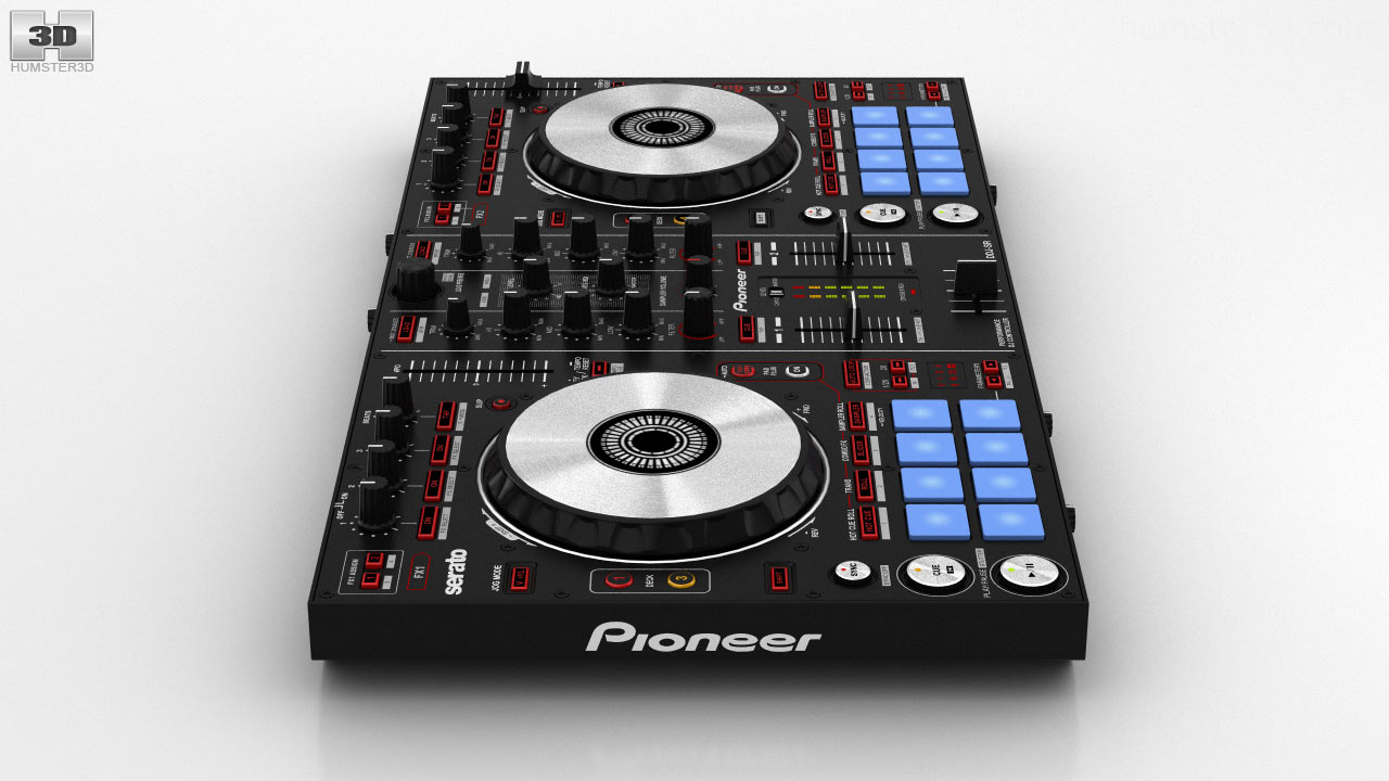 Pioneer DDJ-SR Contrôleur DJ Modèle 3D - Télécharger Diverses on