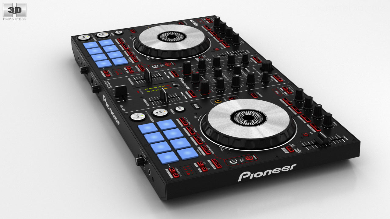 Pioneer DDJ-SR Contrôleur DJ Modèle 3D - Télécharger Diverses on