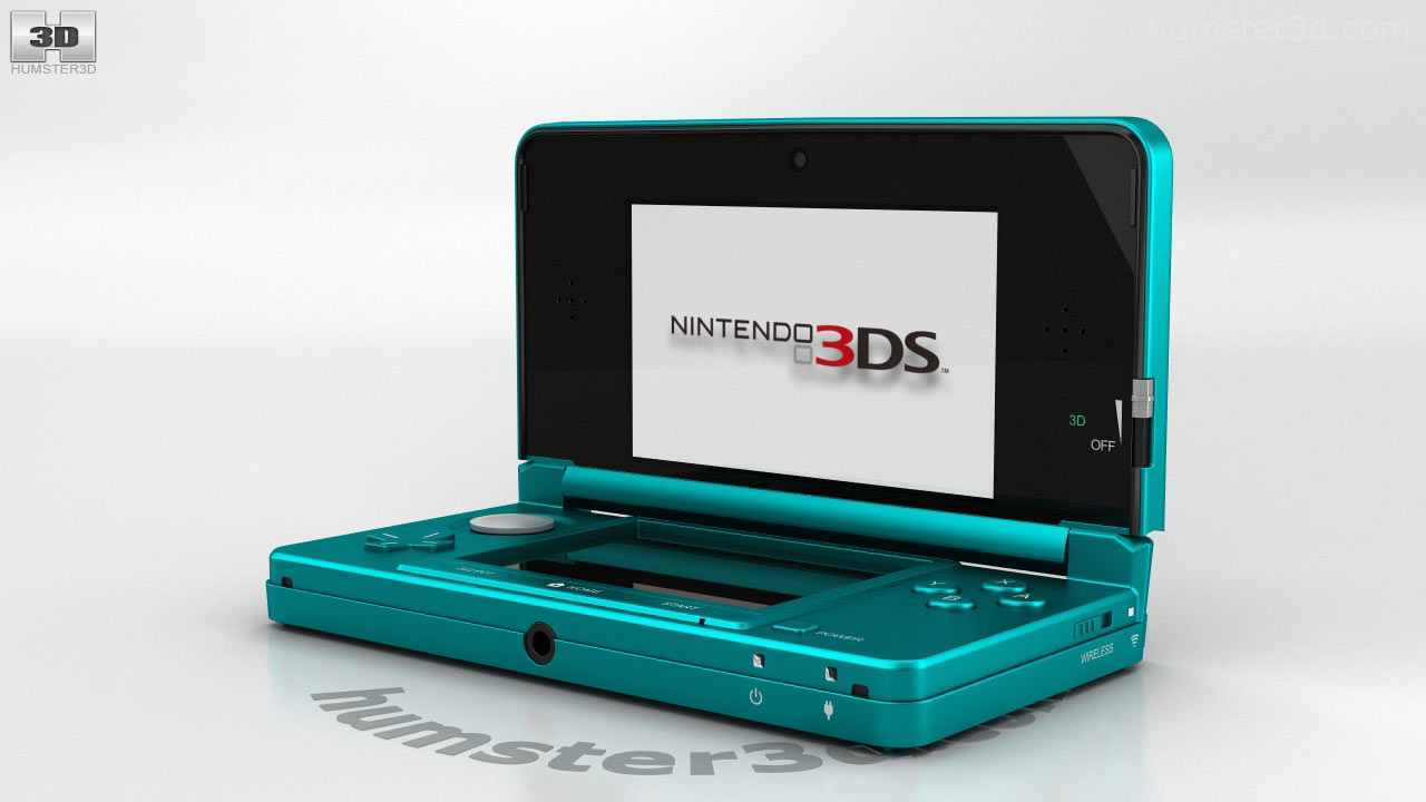 360 view of Nintendo 3DS 3D model - 3DModels store