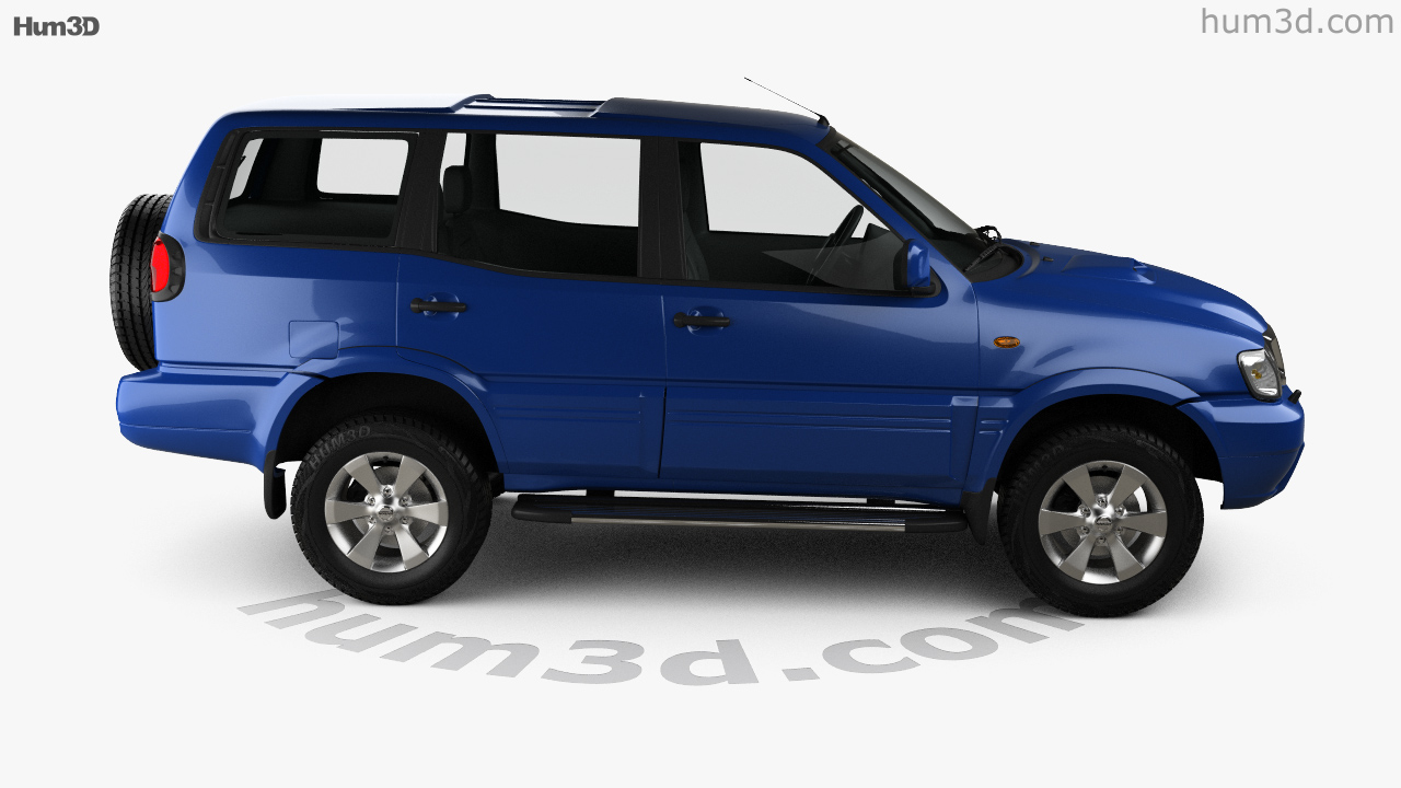 Nissan Terrano II 5 puertas 2012 Modelo 3D - Descargar Vehículos