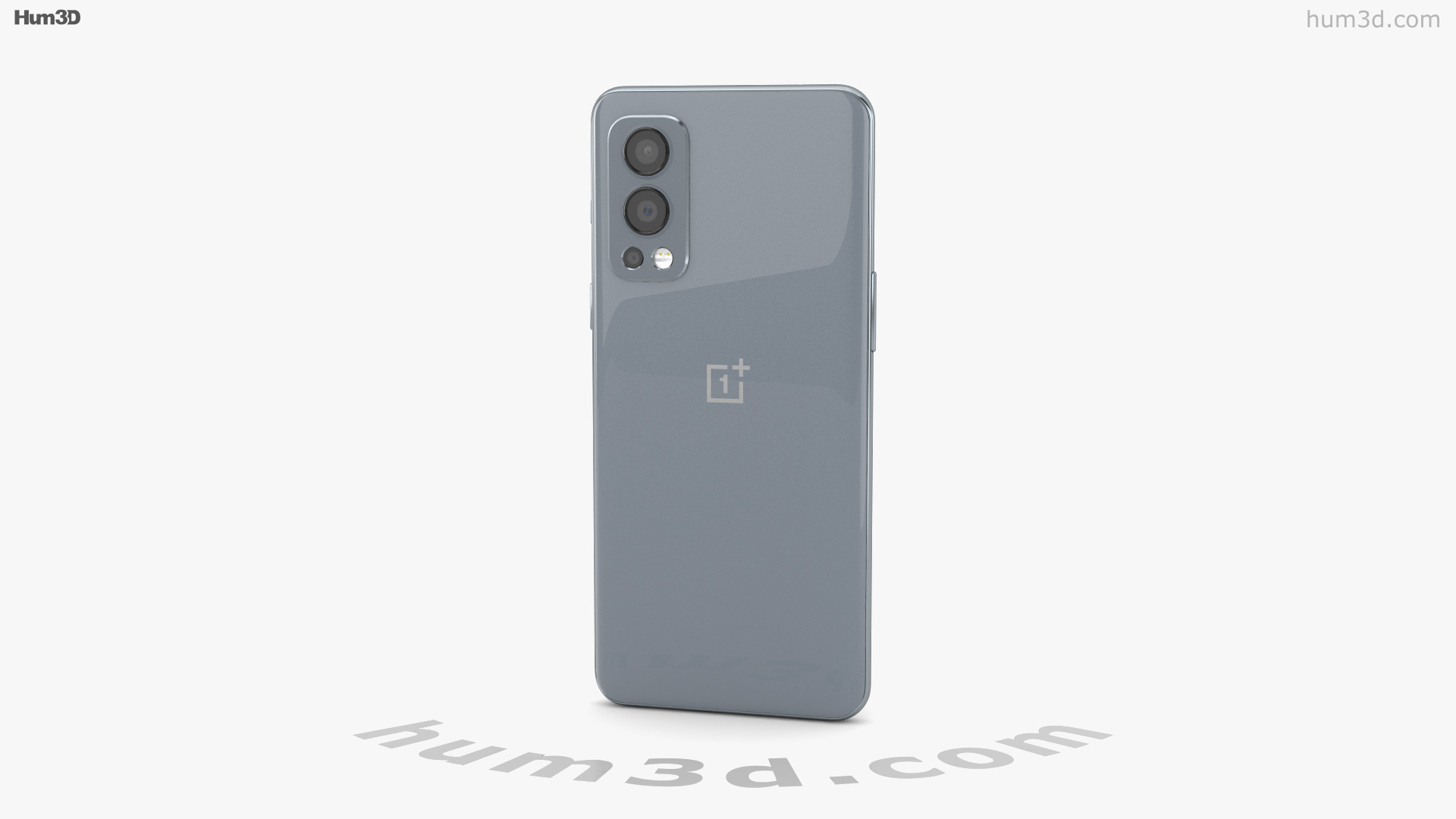 360 view of OnePlus Nord 2 Gray Sierra 3Dモデル