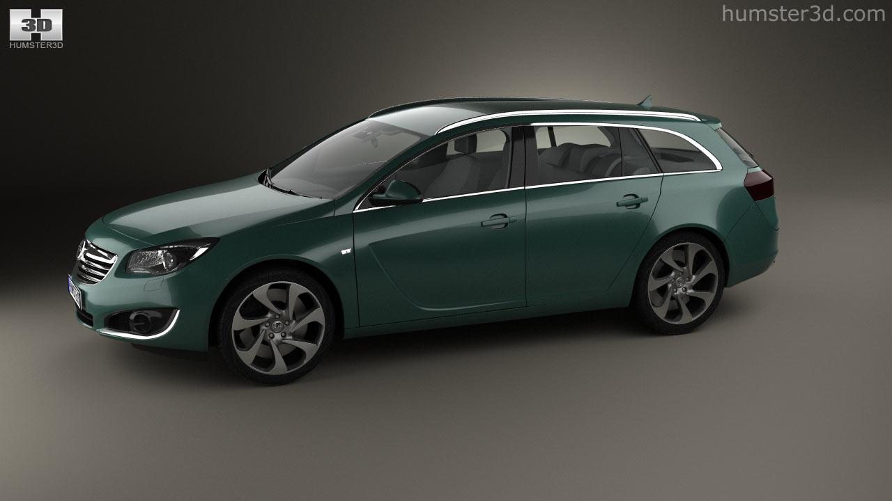 Opel Insignia Sports Tourer 2014 - 3D Model by SQUIR