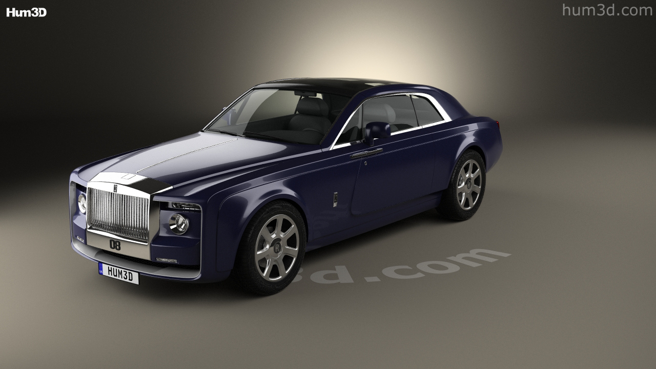 360 view of Rolls-Royce Sweptail 2020 3D model - 3DModels store