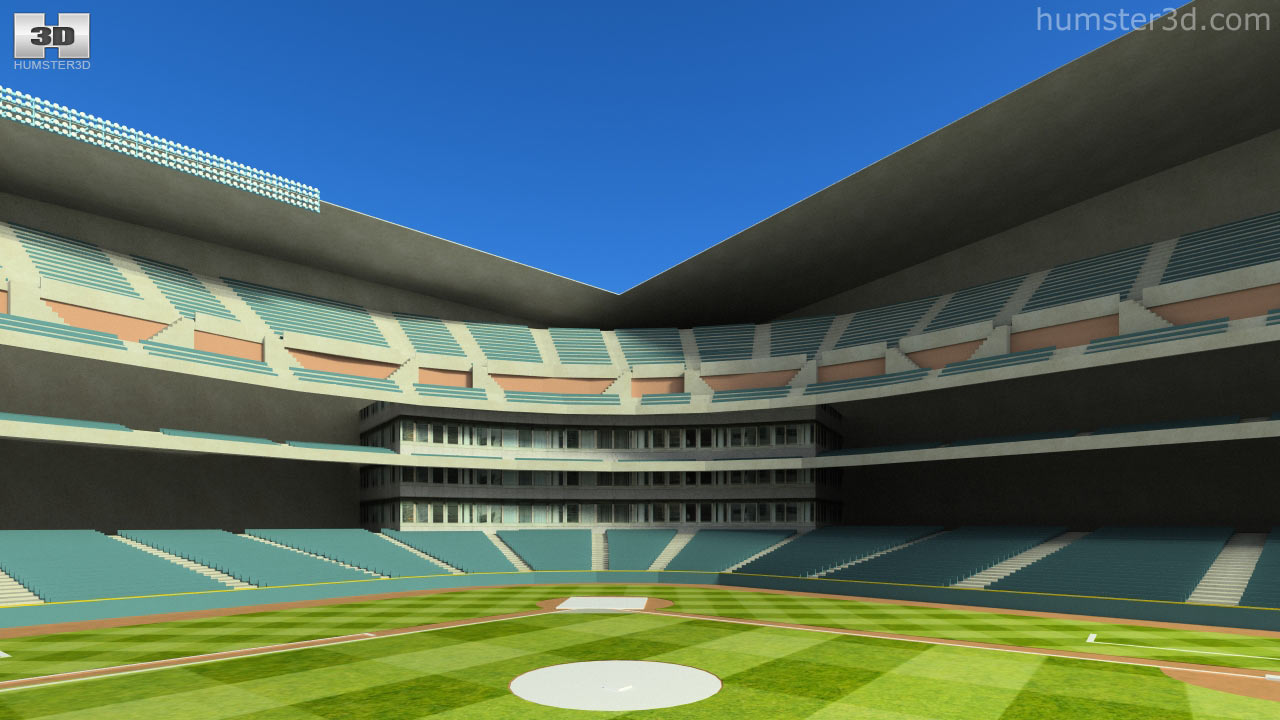 MLB Houston Astros 6x19 Stadium 3D View Banner