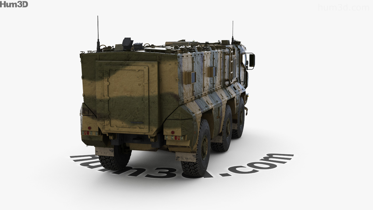 Maquette KAMAZ Typhoon 1/48 – Armée Russe, Véhicule Militaire Résine Imprimée 3D