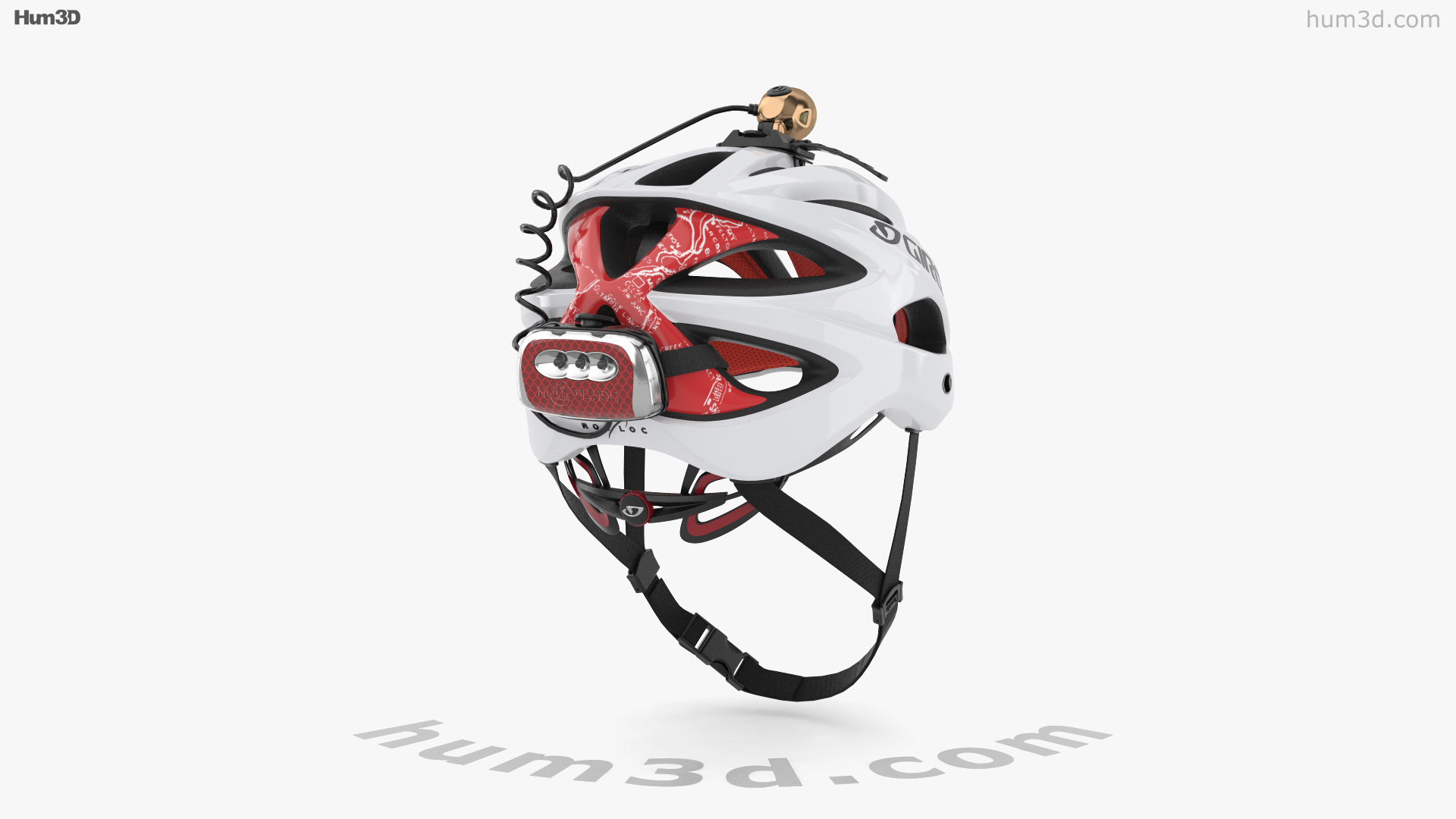 Giro Casco de ciclismo para hombre Modelo 3D