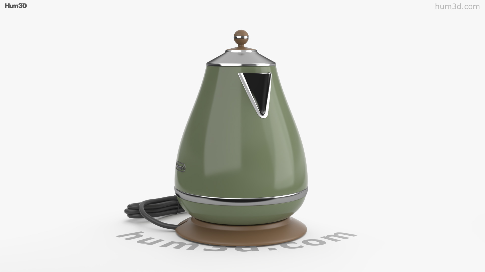 360 view of Delonghi Electric Kettle 3D model - 3DModels store