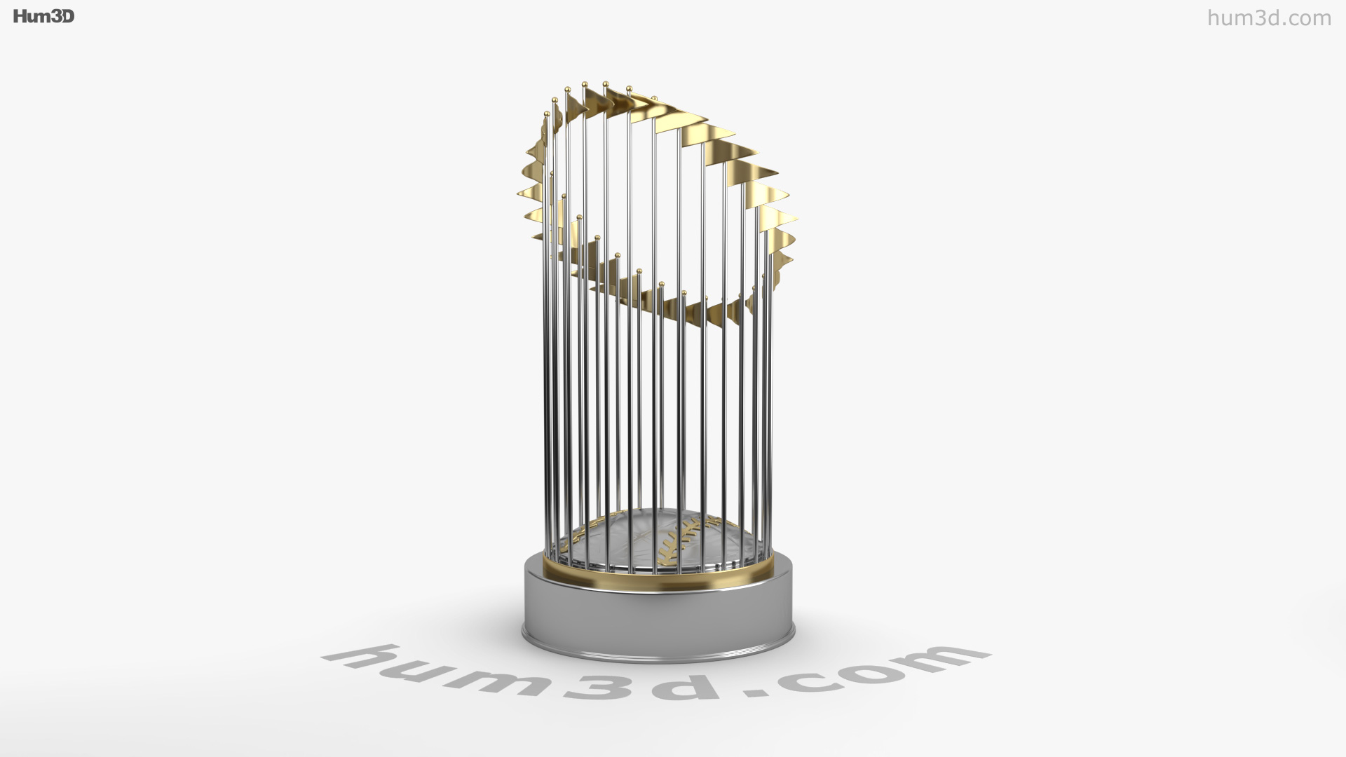 Commisioner's Trophy Foam Core Cutout - Officially Licensed MLB Big He