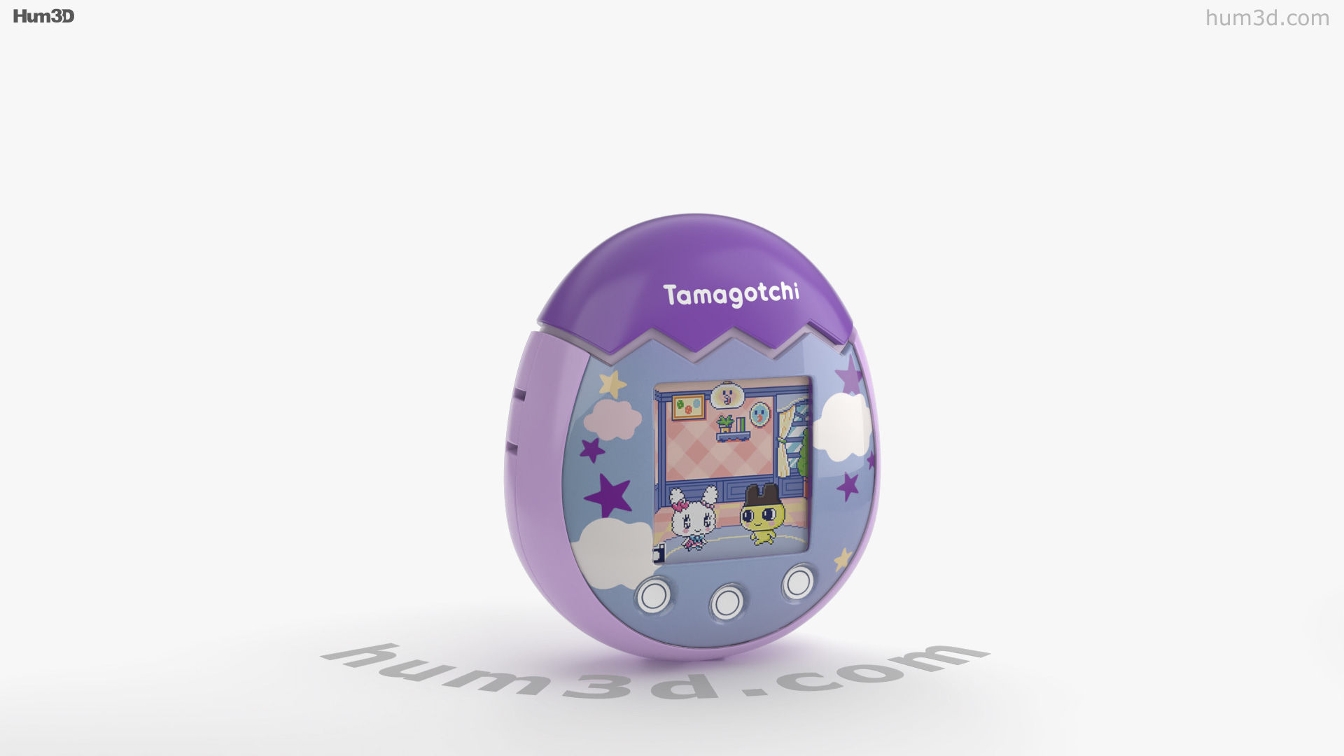 Tamagotchi ! - Download Free 3D model by alivee (@alivee) [7e0caf8]