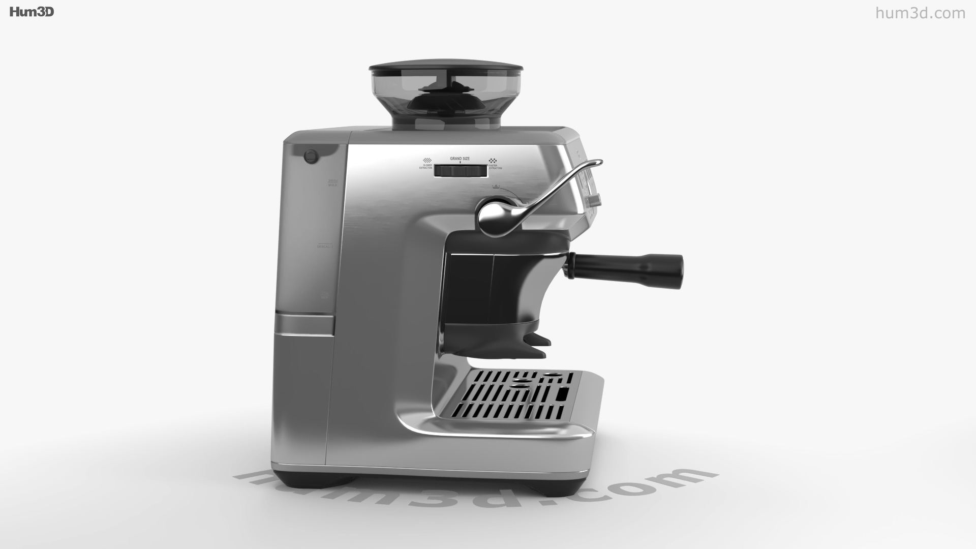 Sage Barista Express Impress Maquina de cafe Modelo 3D - Descargar