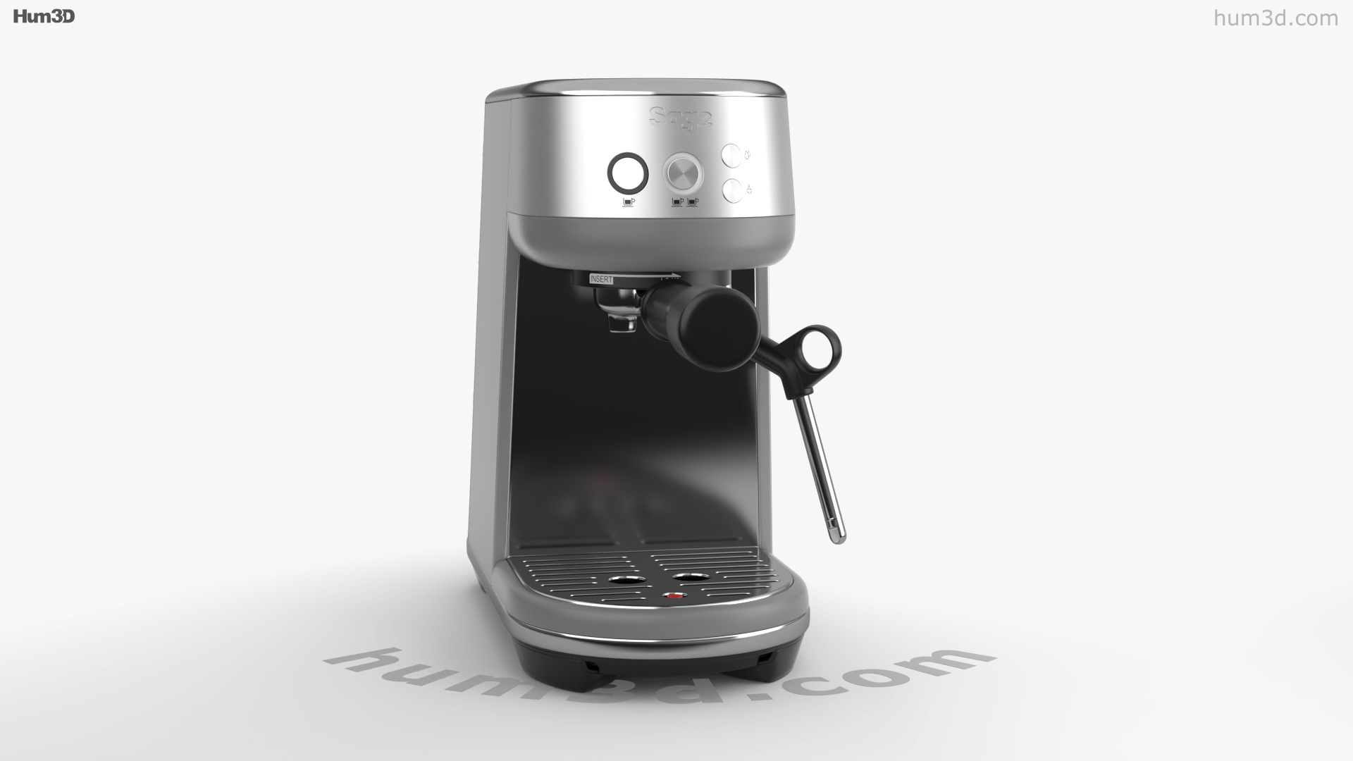 Vista 360 del modelo 3D de Sage Bambino Maquina de cafe - Tienda