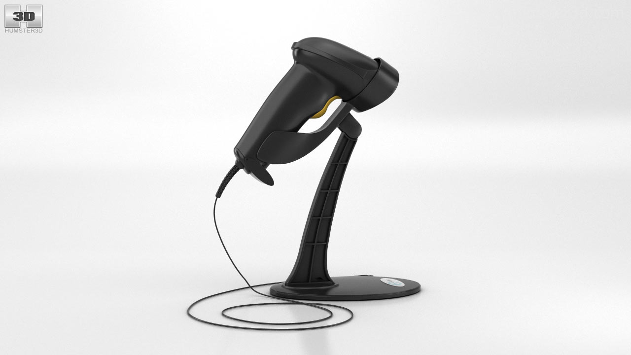360 View Of Barcode Scanner 3D Model 3DModels Store 360-view-of-barcode-scanner-3d-model-3dmodels-store