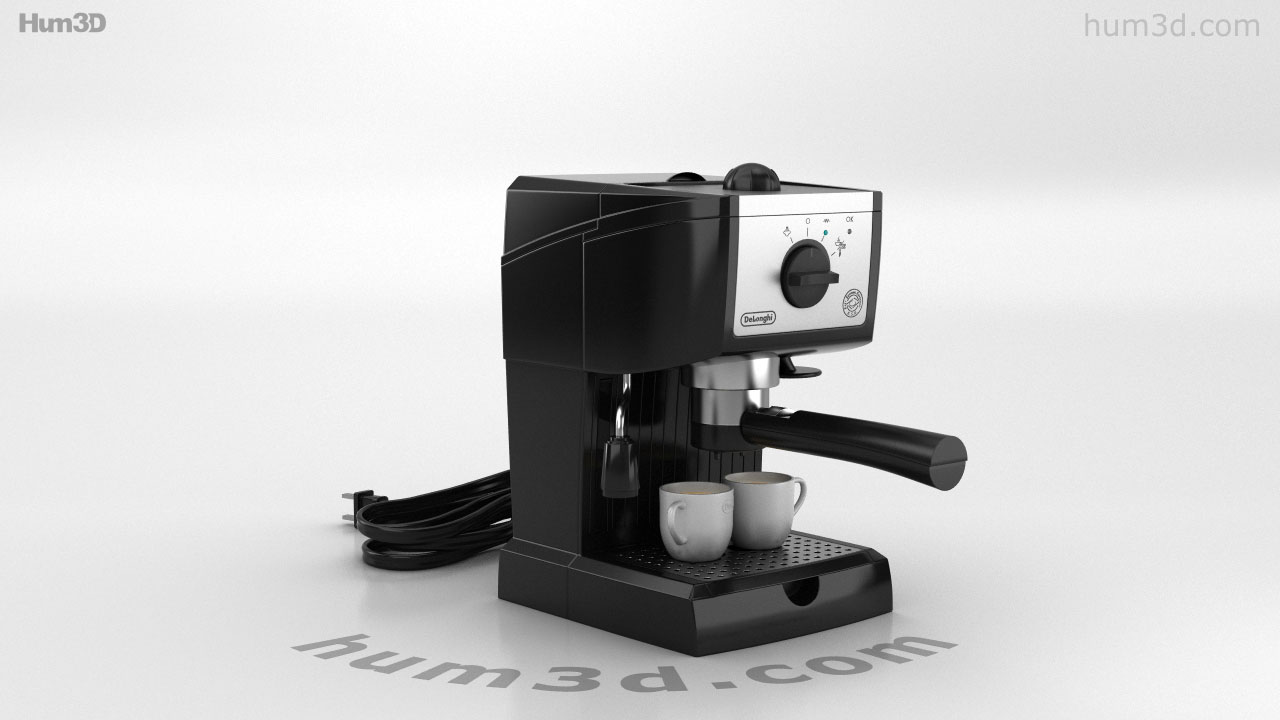 delonghi primadonna soul ecam61074mb coffee machine 3D Model in
