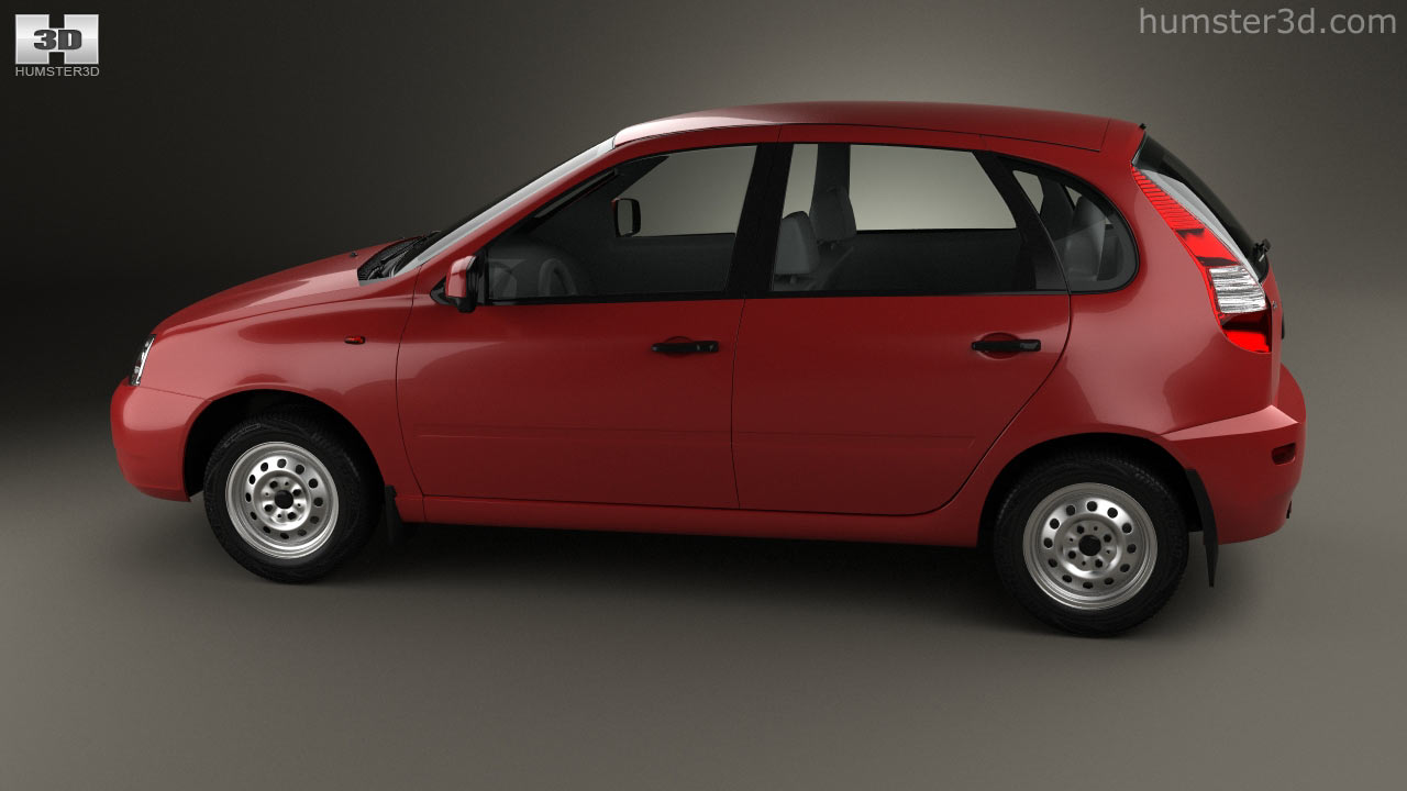 360-view-of-lada-kalina-1119-hatchback-2014-3d-model-3dmodels-store