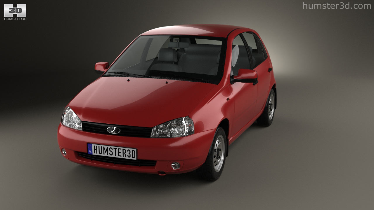 360-view-of-lada-kalina-1119-hatchback-2014-3d-model-3dmodels-store