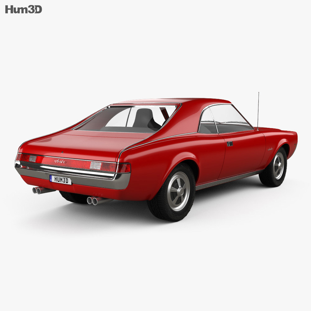 AMC Javelin 1968 Modelo 3D - Baixar Sports car no 3DModels.org