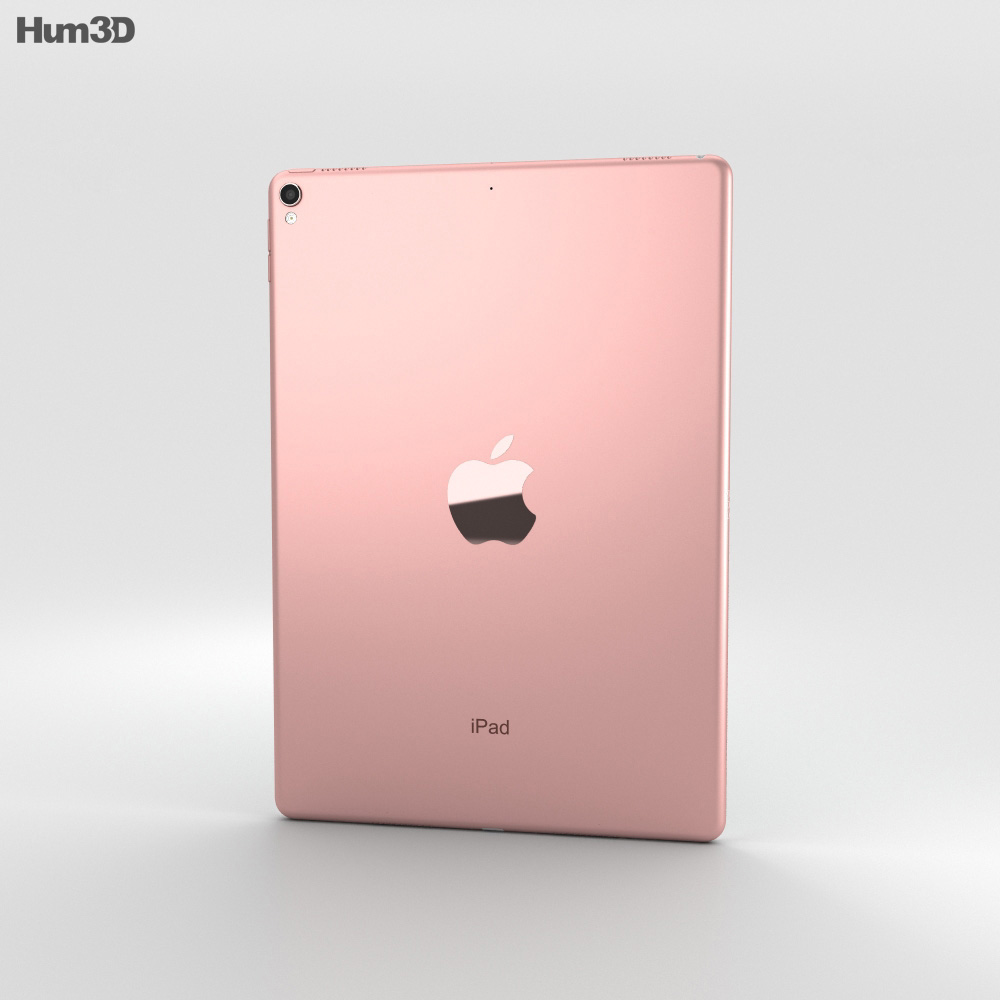 Apple iPad Pro 10.5 Polegadas (2017) Rose Gold Modelo 3D - Baixar