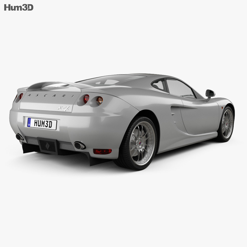 Ascari KZ1 2014 3D model - Download Sports car on 3DModels.org