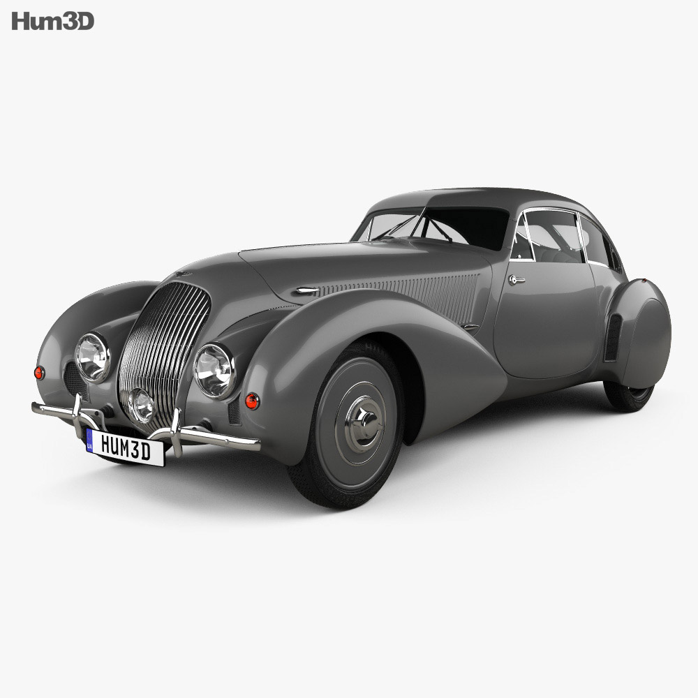 Bentley Embiricos 1938 3D Model Download Sports Car On 3DModels bentley-embiricos-1938-3d-model-download-sports-car-on-3dmodels